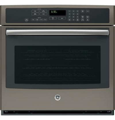 30" GE Profile Electric Self-Cleaning Convection Single Wall Oven - PT7050EHES