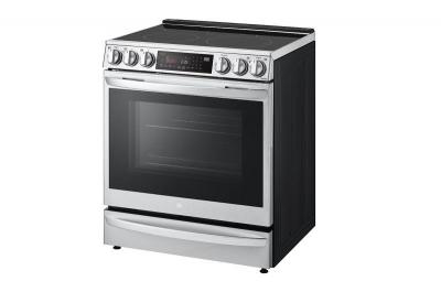 30" LG 6.3 cu ft. Capacity Smart Wi-Fi Enabled ProBake Convection Electric Slide-in Range - LSEL6337F