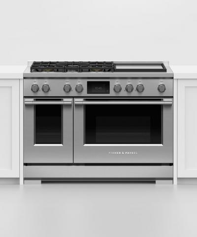 48" Fisher & Paykel Series 9 Professional Dual Fuel Range With Griddle - RDV3-485GD-L