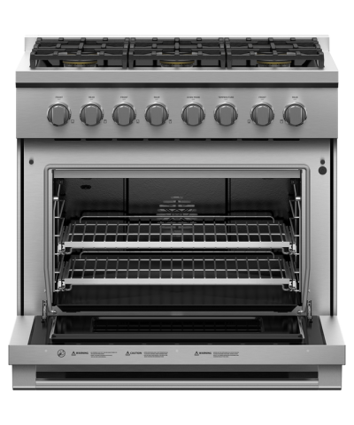 36" Fisher & Paykel Series 7 Professional Natural Gas Range With 6 Burners - RGV3-366-N