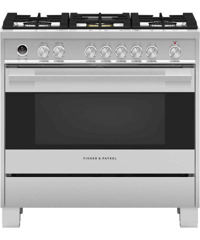 36"  Fisher & Paykel Dual Fuel Range - OR36SDG6X1