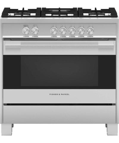 36" Fisher & paykel Freestanding Gas Range - OR36SDG4X1