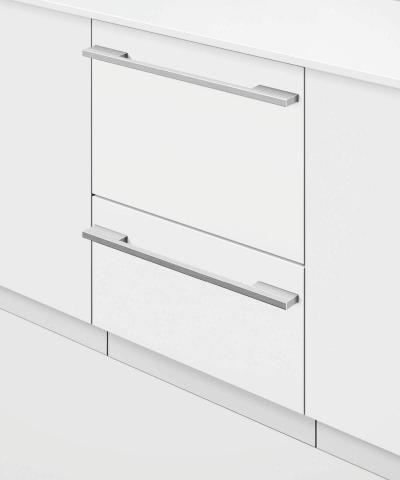 24" Fisher & Paykel Double DishDrawer, 14 Place Settings, Panel Ready (Tall) - DD24DHTI9 N