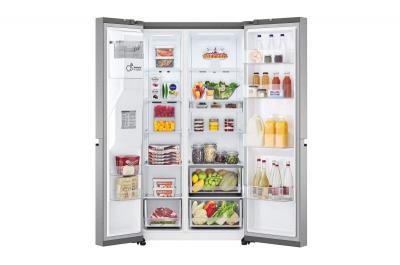 36" LG 29 Cu. Ft. Side-by-Side Standard Depth Refrigerator with Ice and Water Dispenser - LS29S3230V