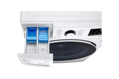 27" LG 5.2 cu. ft Front Load Smart Washer with ColdWash Technology Quiet Operation and SmartDiagnosis - WM3600HWA