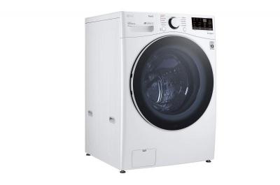 27" LG 5.2 cu. ft Front Load Smart Washer with ColdWash Technology Quiet Operation and SmartDiagnosis - WM3600HWA