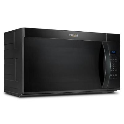 30" Whirlpool 1.7 Cu. Ft. Over The Range Microwave with 900-Watts Cooking Power in Black - YWMMS3130RB