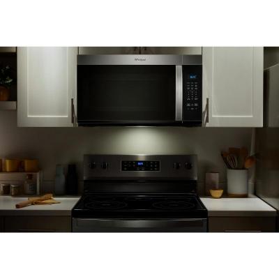 30" Whirlpool 1.7 Cu. Ft. Over The Range Microwave with 900-Watts Cooking Power - YWMMS3130RZ