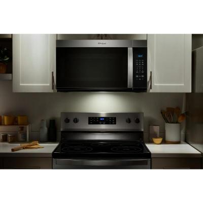 30" Whirlpool 1.7 Cu. Ft. Over The Range Microwave with 900-Watts Cooking Power - YWMMS3130RZ