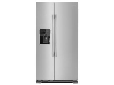 33" Amana Side-by-Side Refrigerator with Dual Pad External Ice and Water Dispenser - ASI2175GRS