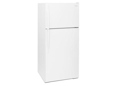 28" Whirlpool Wide Top-Freezer Refrigerator with Optional Icemaker - WRT314TFDW