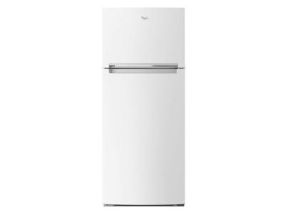 28" Whirlpool 18 Cu. Ft. Refrigerator Compatible With The EZ Connect Icemaker Kit - WRT518SZFW