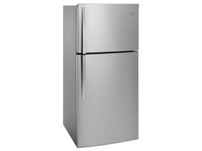 30" Whirlpool 19.2 Cu. Ft. Top-Freezer Refrigerator With LED Interior Lighting - WRT549SZDM