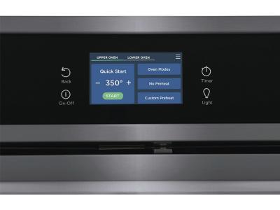 30" Frigidaire Gallery 10.6 Cu. Ft.  Double Electric Wall Oven with Total Convection - GCWD3067AD