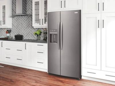 36" Frigidaire Gallery 22.3 Cu.ft Capacity Side by Side Refrigerator - GRSC2352AD