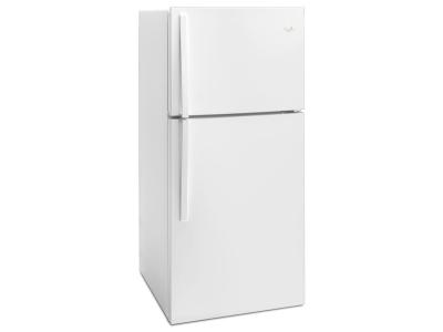 30" Whirlpool 19.2 Cu. Ft. Top-Freezer Refrigerator With EZ Connect Icemaker Kit Compatible - WRT519SZDW