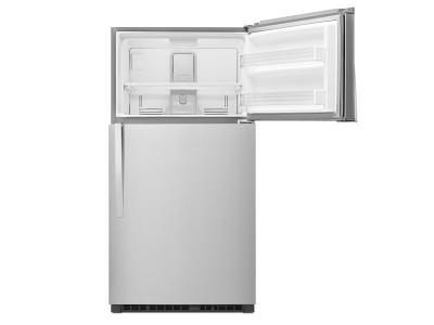 33" Whirlpool® Top-Freezer Refrigerator with Optional EZ Connect Icemaker Kit - WRT541SZDM