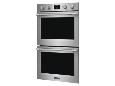 30" Frigidaire Professional Electric Double Wall Oven with Convection in Stainless Steel - PCWD3080AF