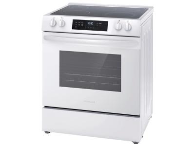 30" Frigidaire 5.3 Cu. Ft. Front Control Electric Range in White - FCFE306CAW