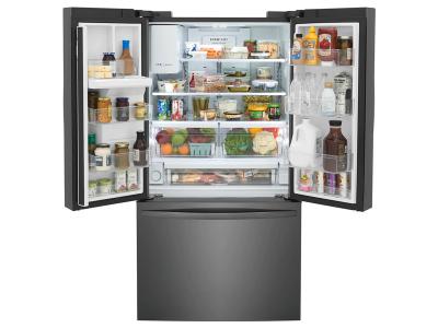 36" Frigidaire 27.8 Cu. Ft. French Door Refrigerator In Black Stainless Steel - FRFS2823AD