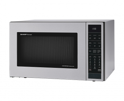 25" Sharp 1.5 Cu. Ft. Carousel Countertop Convection Microwave Oven - SMC1585KS