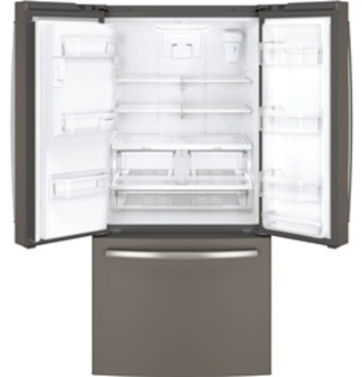 33" GE Profile 23.8 cu.ft. French Door Bottom-Mount, with Space Saving Icemaker - PFE24JMKES